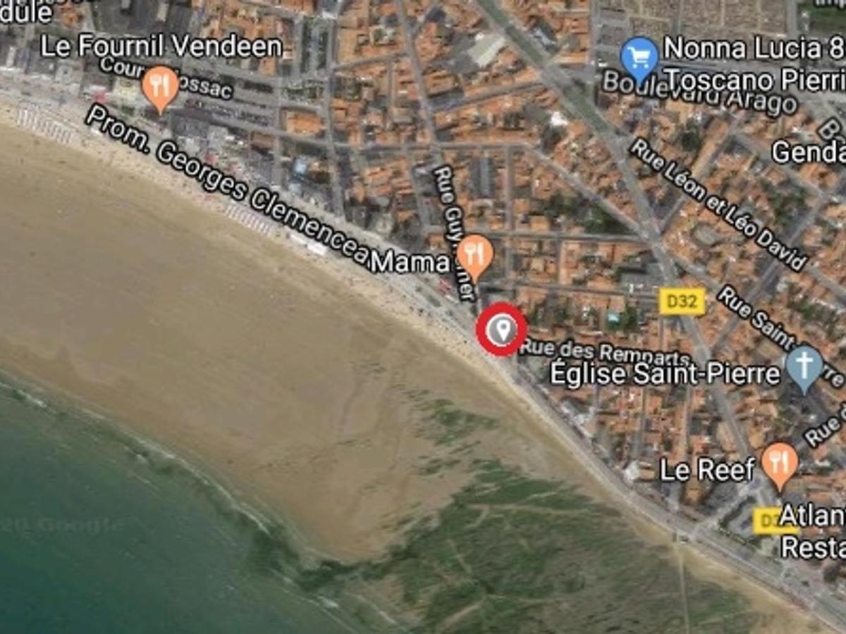 Appartement T2 Refait A Neuf Avec Balcon Face Mer Et Ascenseur, Au Coeur Des Sables-D'Olonne - Fr-1-485-70 Les Sables-dʼOlonne Exteriér fotografie